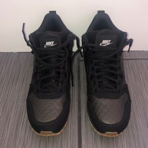 Black Nike sneakers